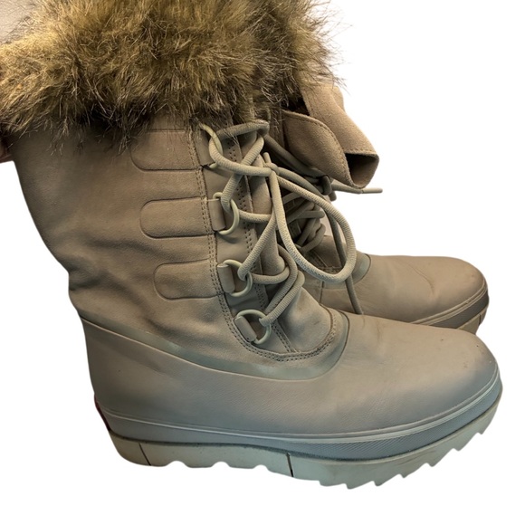 SOREL Joan of Arctic Next Platform Waterproof Boots Dove Gray Snow Women's 12 - Picture 13 of 13